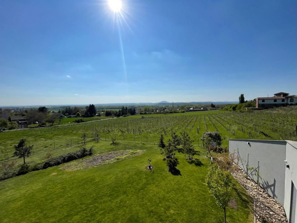 Ubytovani U Vinice Melnik Bagian luar foto